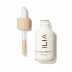 Super Serum Skin Tint SPF30 Fond De Teint Léger 24 Super Serum Skin Tint SPF30 Fond De Teint Léger -L:A Bruket Soldes 818107026201 ILIA super serum skin tint ST3 balos TINY