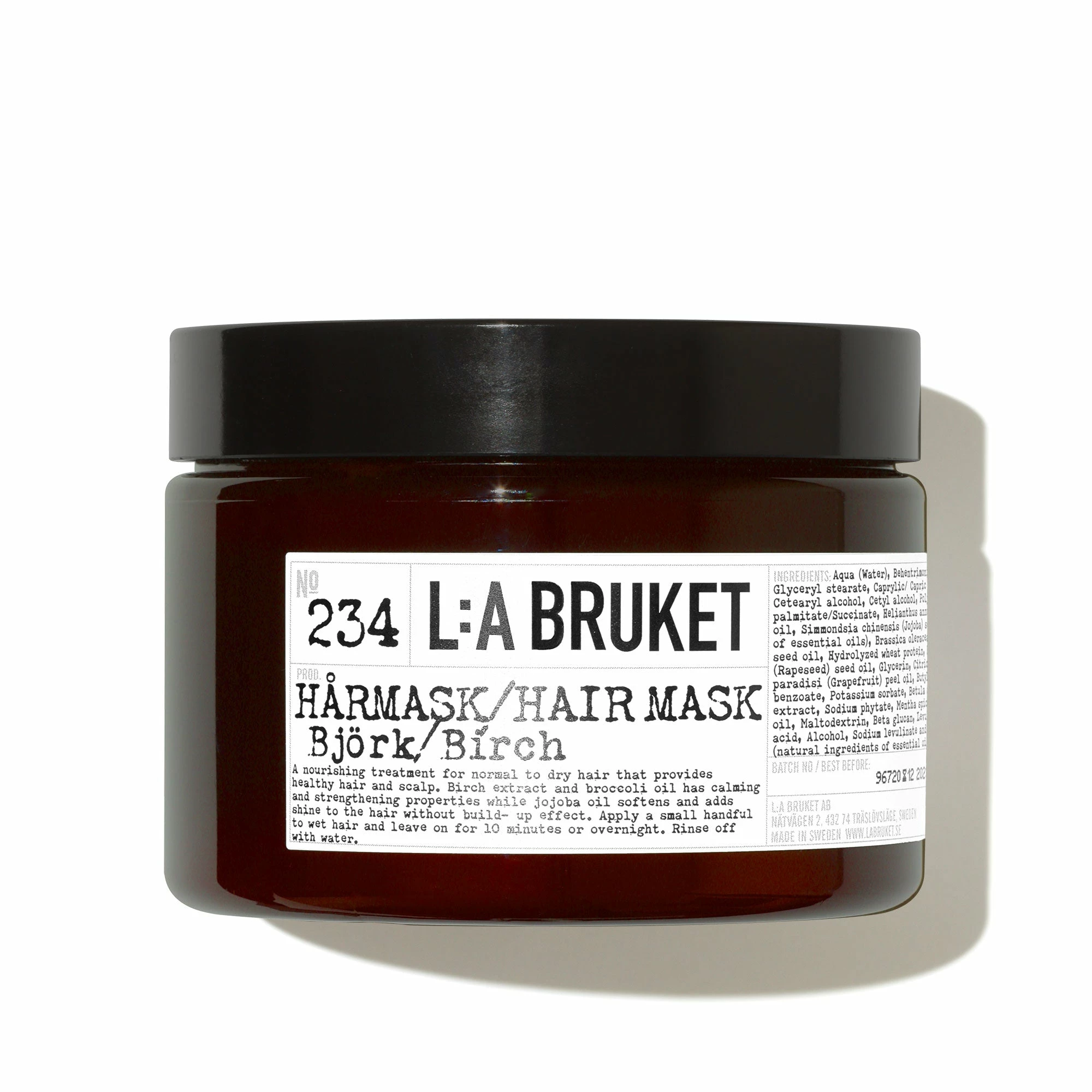 L:A Bruket Hair Mask Masque Nourrissant Cheveux Bouleau 234 3 L:A Bruket Hair Mask Masque Nourrissant Cheveux Bouleau 234