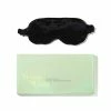 Masque De Nuit En Soie -L:A Bruket Soldes Sansref Venus Gaia Masque de Nuit Noir TINY